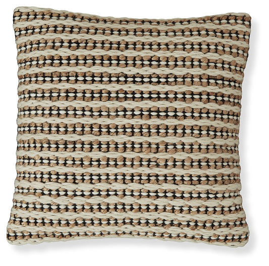 Nealington - Brown / Black / White - Pillow (Set of 4)