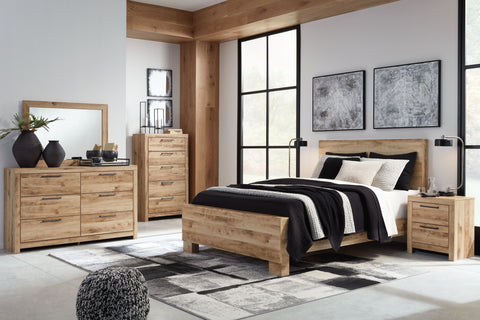 Beige / 6 Pc. Bedroom Set / Queen