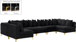 Tremblay - Modular Sectional 7 Piece - Black - Fabric