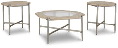 Varlowe - Bisque - Occasional Table Set (Set of 3)