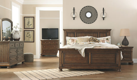 5 Pc. - Dresser, Mirror, Panel Bed / Queen / None