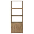 Tabby - 3-Shelf Engineered Wood Media Tower - Mango