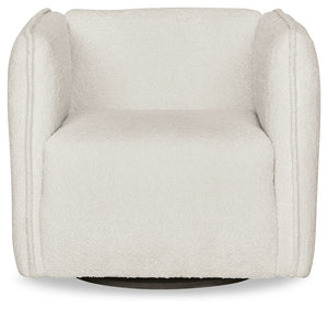 Lonoke - Gray - Swivel Accent Chair